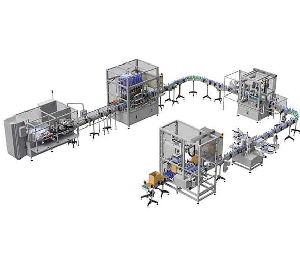 Complete packaging lines
