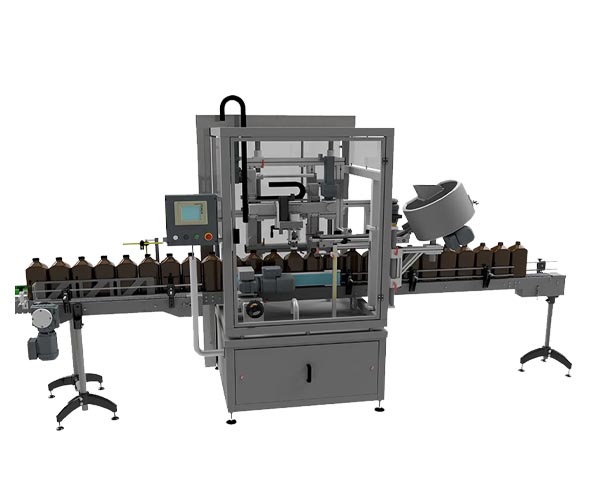 Capping Machine with Movable Head