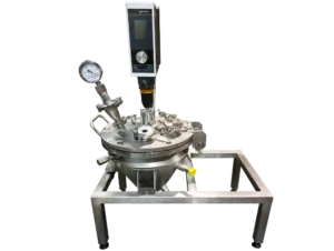 Lab Conical Ribbon Mixer Dryer 4L closed