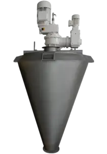 Konischer Schneckenmischer HV1000 mit Kegelradantrieb NORD