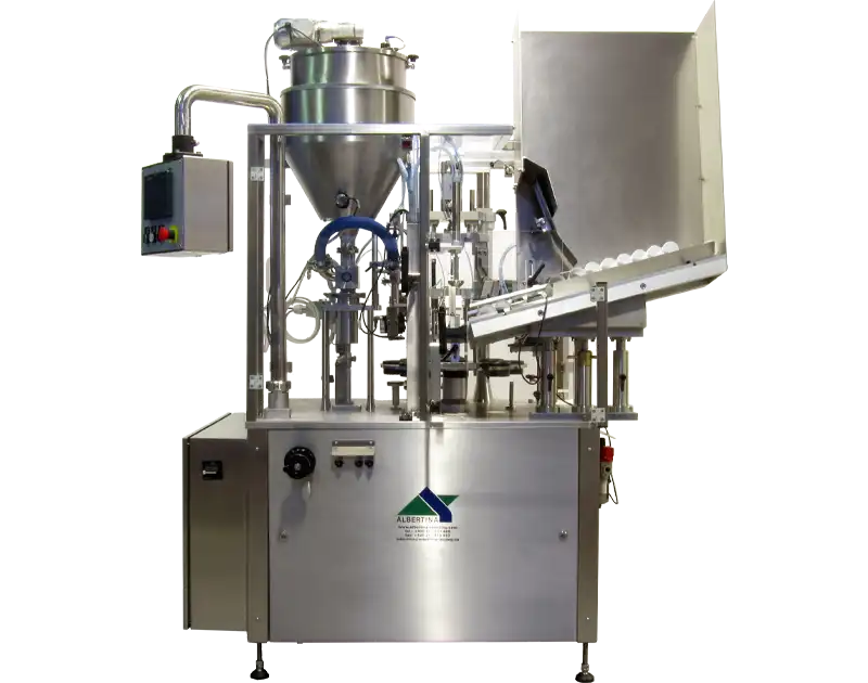 Tubenfüll- und Verschließmaschine Tubeline von Metall- und Kunststofftuben