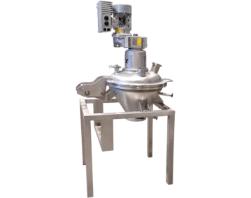 Vertical Conical Ribbon Vacuum Mixer Dryer 15 L