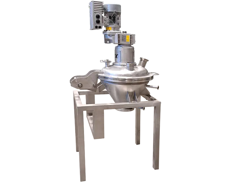 Vertical Conical Ribbon Vacuum Mixer Dryer 15 L