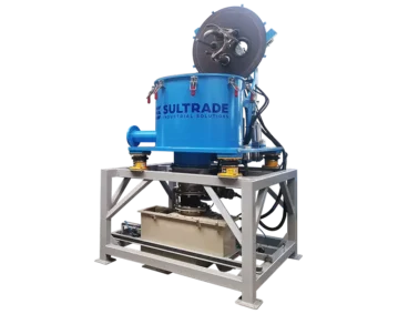 Kleinste Gips-schälzentrifuge der Welt