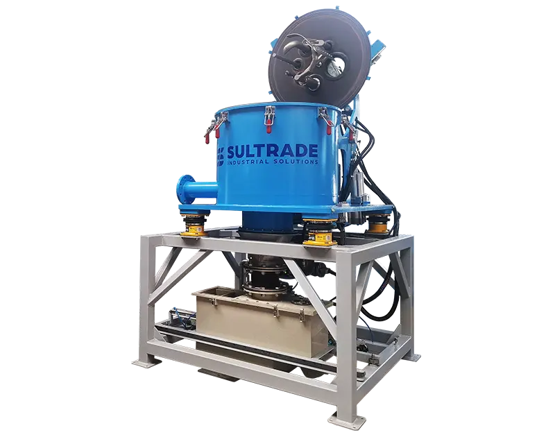 Kleinste Gips-schälzentrifuge der Welt