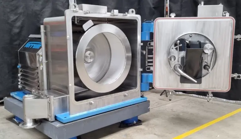 Horizontal Peeler Centrifuge Pharma FERRUM HSZ-PHR 800/400 in stock